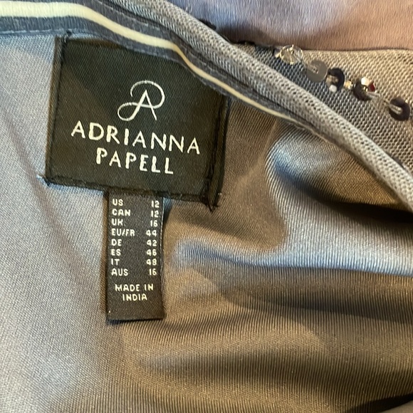 Adrianna papell long gown, 12 - Picture 8 of 11